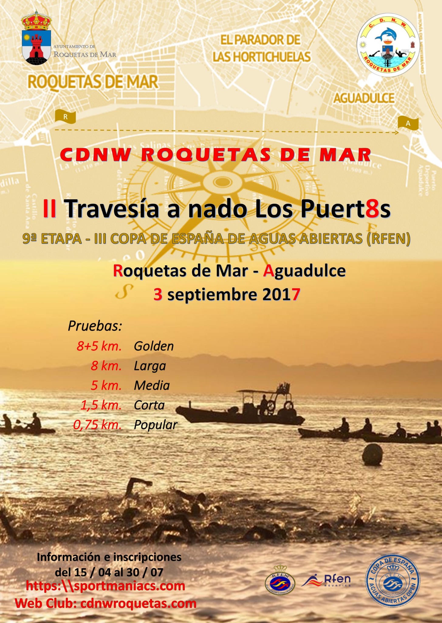 II Travesía a Nado Los Puert8s
