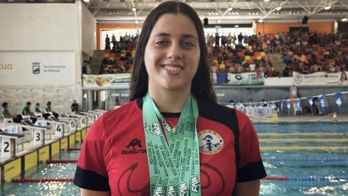 Elena Baca Requena, campeona de Andalucía y subcampeona de España